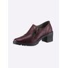 Pumps CLASSIC BASICS, Damen, Gr. 37, rot (bordeaux), Glattleder, feminin, Schuhe
