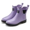 Gummistiefelette ELBSAND "Boots", Damen, Gr. 41, lila, Obermaterial: 100% Synthetik. Futter: 100% Textilmaterial. Decksohle: 100% Textilmaterial. Laufsohle: 100% Synthetik, unifarben, casual, Schuhe, aus wasserdichtem Material, Gummistiefel,...