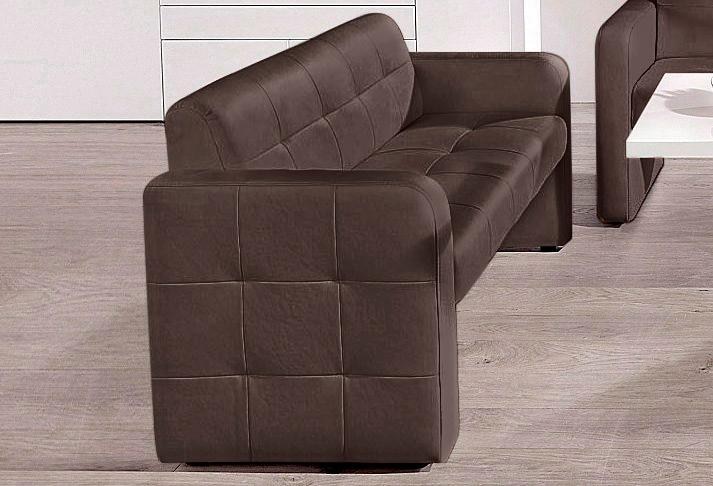 2-Sitzer EXXPO - SOFA FASHION "Barista, modern und bequem, hoher Sitzkomfort", braun, B:162cm H:82cm T:68cm, Sofas, moderne Sitz- und Rückenverarbeitung, frei im Raum stellbar