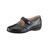 Ballerina, Damen, Gr. 8, schwarz, Lederimitat, HALLUX SOFT BY GOLDKRONE, klassisch, Schuhe