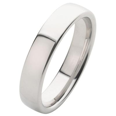 Trauring FIRETTI "Schmuck Geschenk Hochzeit Ehering Trauring "LIEBE" Gr. 19, silber (silberfarben), Fingerringe, 19, ohne Zirkonia, Silber 925 (Sterlingsilber), 5mm, Made in Germany - wahlweise mit oder ohne Zirkonia (synth.) Image