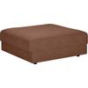 Polsterhocker TRENDMANUFAKTUR "Bourbon", braun (picante), B:114cm H:43cm T:114cm, 100% Polyester, Hocker, In verschiedenen Größen erhältlich