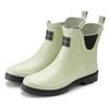 Gummistiefelette ELBSAND "Boots", Damen, Gr. 35, grün (mintgrün), Obermaterial: 100% Synthetik. Futter: 100% Textilmaterial. Decksohle: 100% Textilmaterial. Laufsohle: 100% Synthetik, unifarben, casual, Schuhe, aus wasserdichtem Material,...