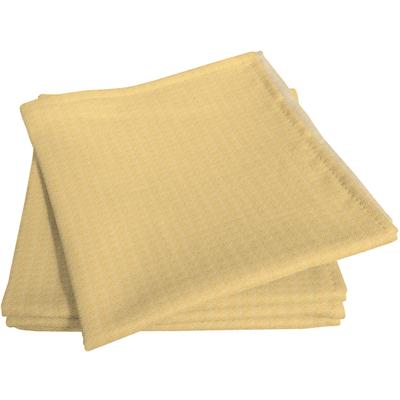 Stoffserviette ADAM "Uni Light Collection" Gr. 1, gelb (dunkelgelb), B:30cm L:30cm, Obermaterial: 73% Leinen, 27% Baumwolle, Servietten Image