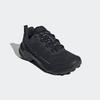 Wanderschuh ADIDAS TERREX "TERREX SKYCHASER AX5", Gr. 40, core schwarz, core schwarz, semi flash aqua, Synthetik, Textil, sportlich, Schuhe