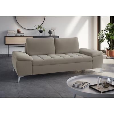 2,5-Sitzer SIT & MORE "Latigo", beige, B:211cm T:90cm, Sofas, mit hochwertigen Metallfüßen Image