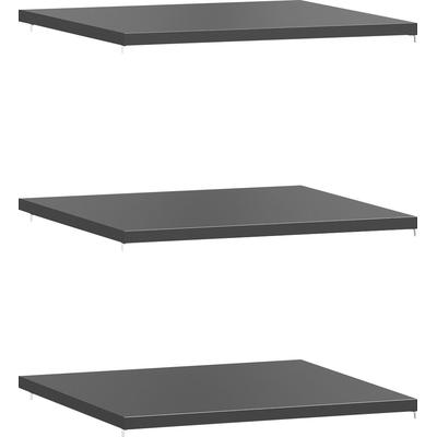 Einlegeboden "York Schlafen", grau (grau anthrazit), B:55,2cm H:2,2cm T:55cm, Spanplatte, SET ONE BY MUSTERRING, Einlegeböden, 3er-Set, anthrazit oder weiß, verschiedene Größen Image