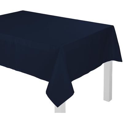 Tischdecke WIRTH "NEWBURY" Gr. 6, blau (nachtblau), B:150cm L:200cm, Polyester, Baumwolle, Tischdecken Image