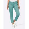 7/8-Jeans CASUAL LOOKS, Damen, Gr. 54, Normalgrößen, grün (salbei), 81% Baumwolle, 17% Polyester, 2% Elasthan, unifarben, 7/8-Länge, Jeans