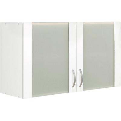 Hängeschrank WIHO KÜCHEN "Flexi", weiß (front und korpus: weiß), B:100cm H:56cm T:35cm, Schränke, Breite 100 cm Image