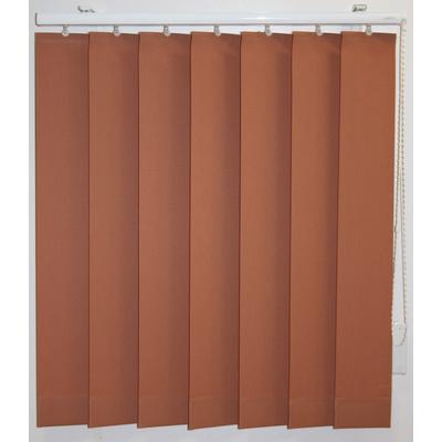 Lamellenvorhang SUNLINES "Montana", orange (terra), B:200cm H:160cm, Jalousien, Wunschmaß Image
