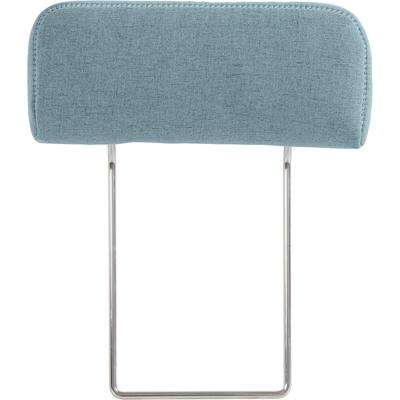 Kopfstütze SIT & MORE "Varese", blau (aqua), B:52cm H:22cm, Luxus-Microfaser (100% Polyester)IStruktur fein (100% Polyester)IFlachgewebe (95% Polyester, 5% Polyamid), Polsterauflagen Image