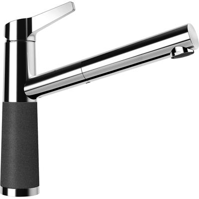 Küchenarmatur SCHOCK "SC-510 SB ND", grau (roca), B:20,1cm H:22,8cm, Armaturen Image