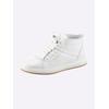 Schnürstiefelette ANDREA CONTI, Damen, Gr. 42, weiß, Leder, Glattleder, Glattleder, modisch, Schuhe