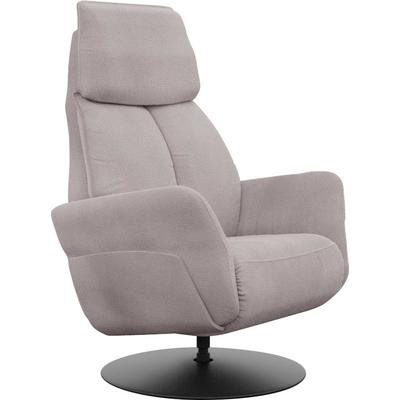 Relaxsessel ALINA "Thimo", grau (mittelgrau xbo 19), B:84cm H:117cm T:90cm, Struktur fein XBO (100% Polyester), Sessel, in Größe L, Liegefläche 185cm, verstellbar, optional mit Aufstehhilfe Image