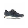 Sneaker CASUAL LOOKS, Damen, Gr. 42, blau (jeansblau), Glattleder, Lackleder, Nubukleder, sportlich, Schuhe
