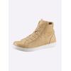 Stiefelette ANDREA CONTI, Damen, Gr. 42, beige (sand), Leder, Glattleder, modisch, Schuhe
