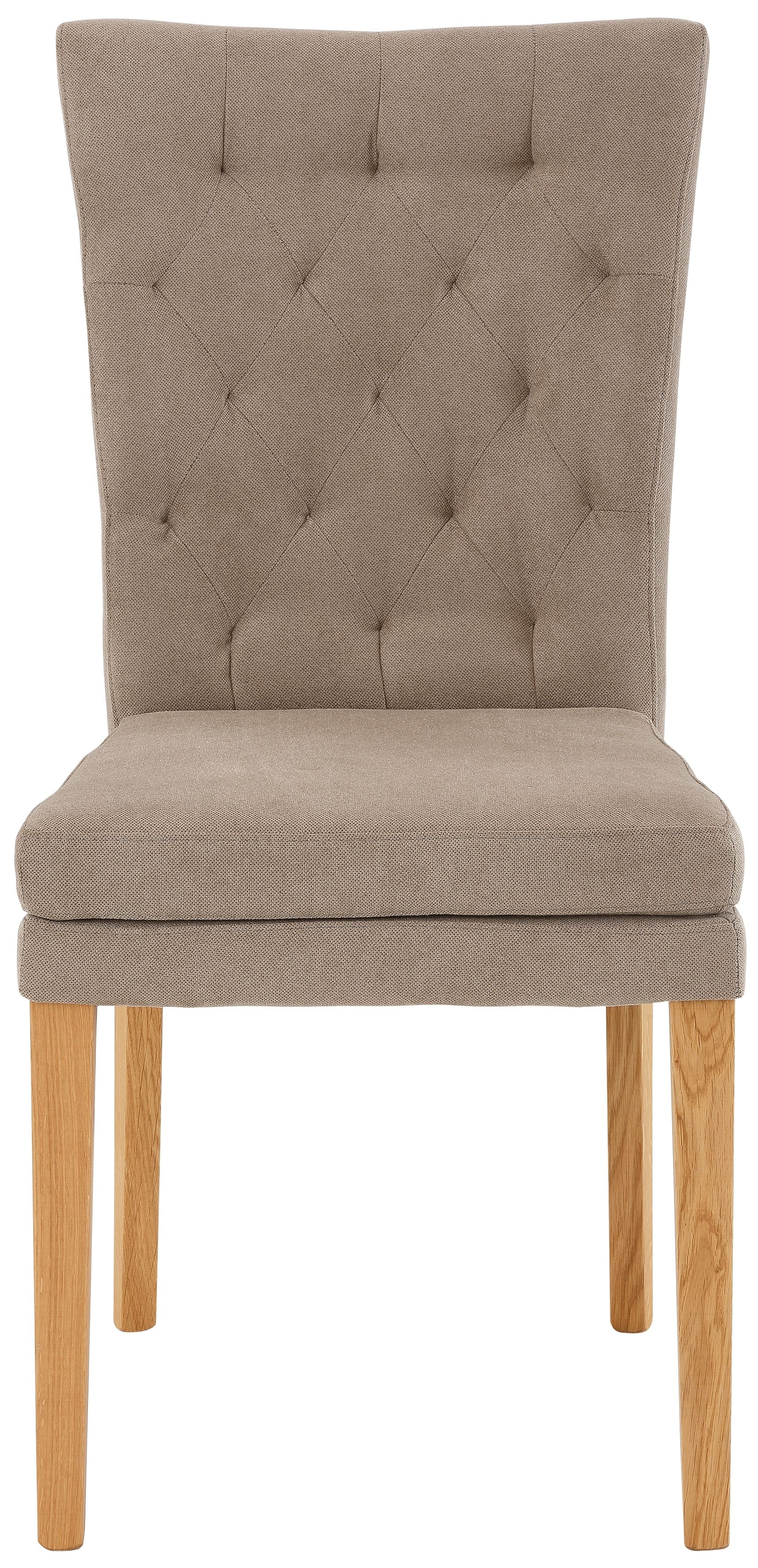 Esszimmerstuhl HOME AFFAIRE "Colorado BESTSELLER Polsterstuhl", braun (mittelbraun), B:46cm H:94,5cm T:59cm, Kunstleder;Microfaser, Stühle, Beine in eiche oder nussbaum. Im 2er, 4er oder 6er-Set Image