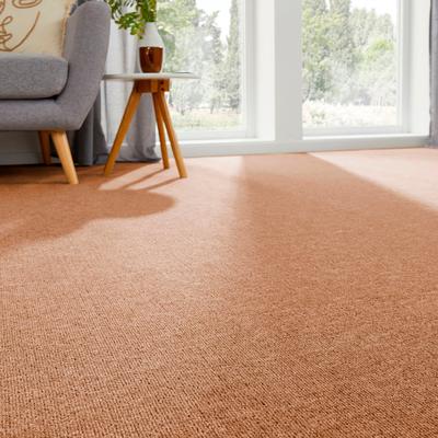 Teppichboden ANDIAMO "Bob, Feinschlinge, Made in Netherlands", braun (cognac), B:200cm H:4,5mm L:1500cm, Kunstfaser, Teppiche, meliert, Breite 200, 400 oder 500 cm, strapazierfähig & pflegeleicht Image