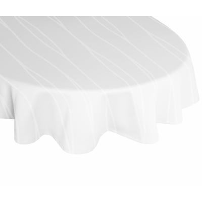 Tischdecke WIRTH "DALLAS" Gr. 1, weiß, B:130cm L:190cm, Kunstfaser, Tischdecken Image