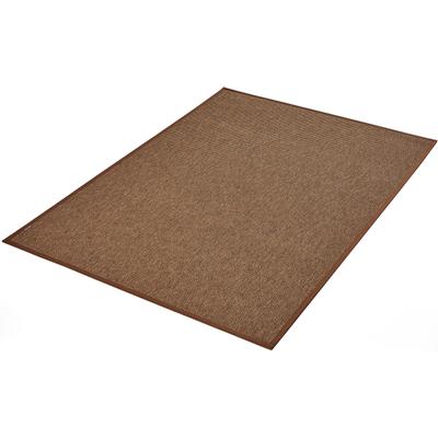 Teppichboden DEKOWE "Naturino Prestige Spezial", braun (nuss), B:110cm H:10mm L:160cm, Obermaterial: 100% Polypropylen, Teppiche, Flachgewebe, meliert, Sisal Optik, In- und Outdoor geeignet Image