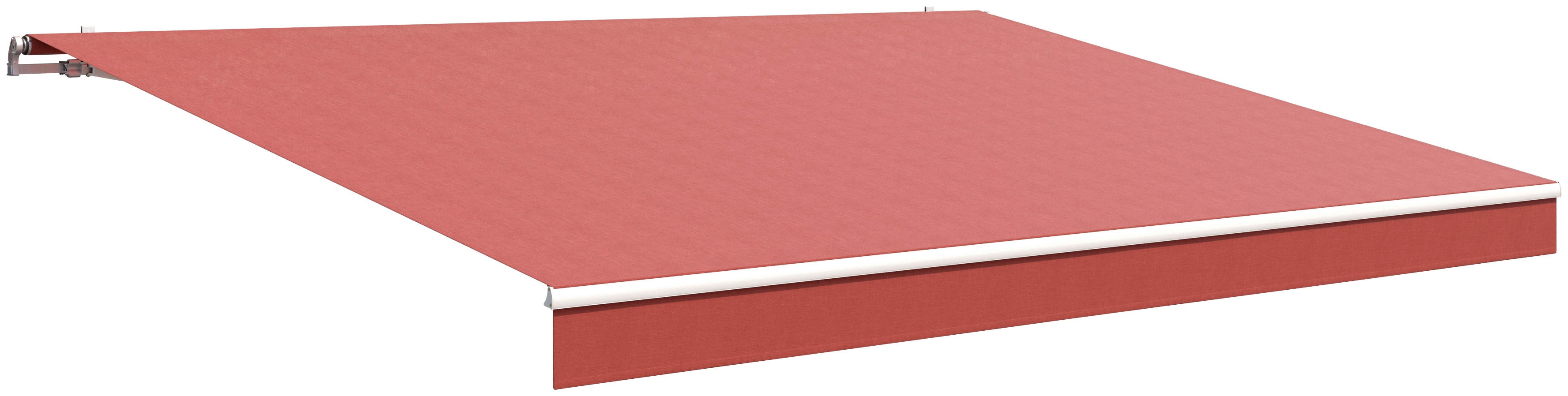 Gelenkarmmarkise WISMAR "Classic", rot (rostrot), B:550cm H:25cm, Polyacryl, Markisen Image