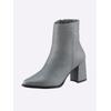 Stiefelette ANDREA CONTI, Damen, Gr. 36, grau, Nubukleder, Rindsleder, Leder, feminin, Schuhe