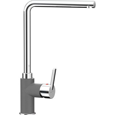 Küchenarmatur SCHOCK "SONO", grau (croma), B:19,8cm H:26cm Ø:4,2cm, Armaturen Image