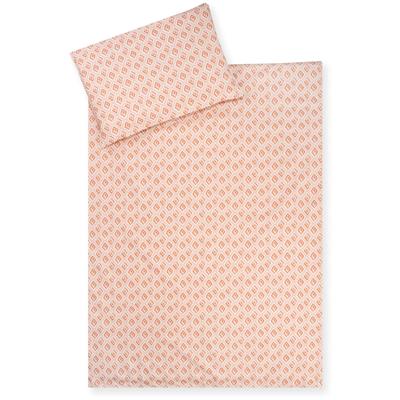 Kinderbettwäsche JULIUS ZÖLLNER "Baby- und Kinderbettwäsche aus 100% Bio-Baumwolle", blau (raute), B/L: 100cm x 135cm, , Linon, B/L: 40cm x 60cm, Linon, Obermaterial: 100% Baumwolle, Bettwäsche, erhältlich in den Größen 80x80+35x40cm und...