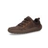 Sneaker DOCKERS BY GERLI, Herren, Gr. 47, braun, Nubuklederimitat, unifarben mit Farbeinsatz, casual, Schuhe, Barfußschuh, Komfortschuh mit Polsterung