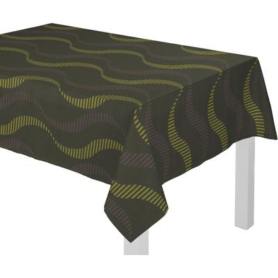 Tischdecke WIRTH "LUPARA" Gr. 3, grün, B:130cm L:160cm, Polyester, Baumwolle, Tischdecken Image