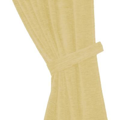 Raffhalter WIRTH "Thermo-Chenille 288g/m²" Gr. 1, beige, B:60cm H:6cm, Polyacryl, Raffhalter, 2-er Set Image