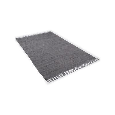 Teppich HEINE HOME Gr. 6, grau (anthrazit), B:160cm H:5mm L:230cm, Baumwolle, Teppiche Image