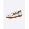 Slipper CASUAL LOOKS, Damen, Gr. 39, weiß, Glattleder, sportlich, Schuhe
