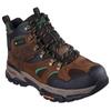Schnürstiefel SKECHERS "ARCH FIT TARVER JOHN DEERE-LOADER", Herren, Gr. 48,5, braun (dunkelbraun), Leder, casual, Schuhe, Boots mit John Deere Harvester Collaboration