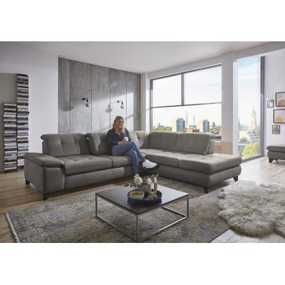 Ecksofa DIE PLANBAR "MP-IN18012 L-Form mit Kaltschaum-Polsterung", grau, B:310cm H:85cm T:260cm, 100% Polyester, Sofas, wahlweise mit Funktion Image