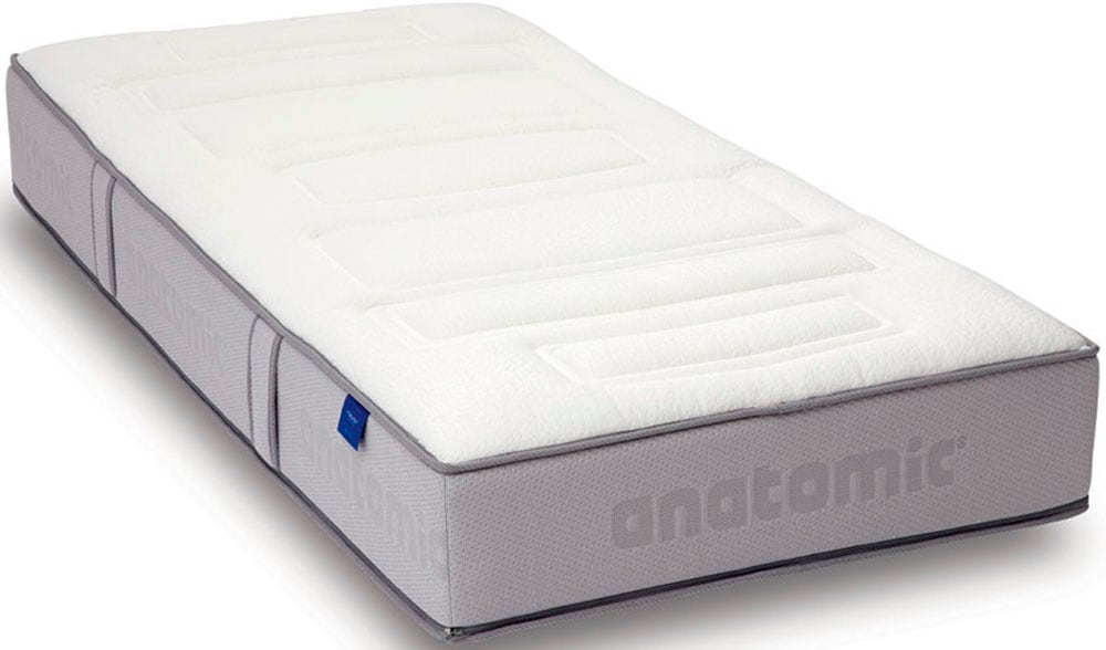 Taschenfederkernmatratze REVOR BEDDING "Anatomic ZIP 500 Visko" Gr. 2, weiß, B:180cm H:26cm L:200cm, Bezug: 61% Polyester, 39% Viskose. Steppfüllung: 100% Polyurethan, Matratzen, Matratze mit dynamischem ANATOMIC Federkern, verschiedene Größen Image