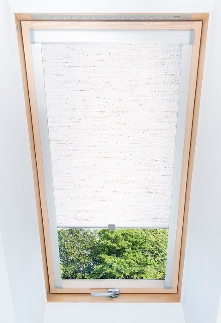 KS Handel 24 Dachfensterrollo Thermo verdunkelnd passend für Velux 089 (Baujahr 1972-2022) Natur Image