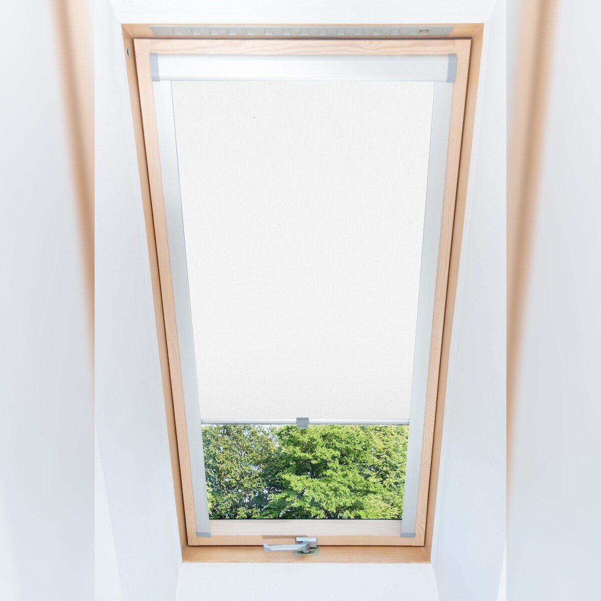 KS Handel 24 Dachfensterrollo Thermo verdunkelnd passend für Velux 021 (Baujahr 1972-2022) Weiss Image