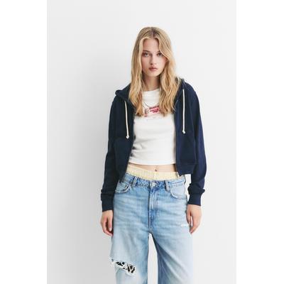 Contrast Drawstring Hoodie