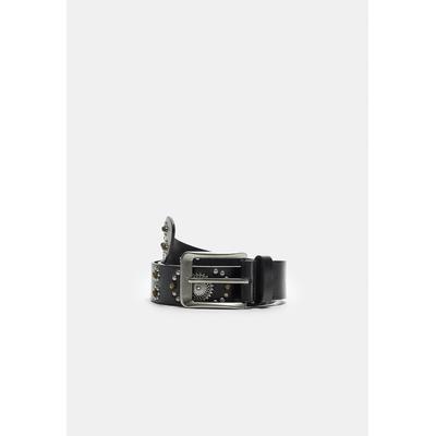 Stradivarius Multi-studded belt Black 34