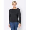 Strickpullover "Pullover", Damen, Gr. 48, blau (marine), 100% Baumwolle, B.C. BEST CONNECTIONS BY HEINE, unifarben, Langarm, Pullover