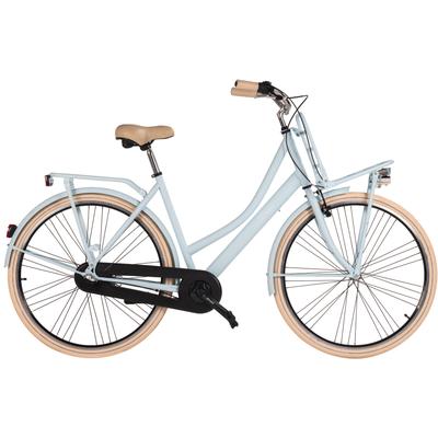 Hollandrad HOLLANDIA "Hollandrad 28'' Rivel blau 3 Gänge Nabenschaltung RH 54 cm" Gr. 54, blau (blau, blau), Fahrräder, 54cm, 28 Zoll (71,12cm) hinten: 28 Zoll (71,12cm)