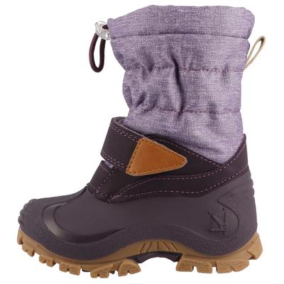 Snowboots LURCHI "Finn", Kinder, Gr. 37, lila (lila, flieder), Synthetik, Textil, sportlich, Schuhe, Winterboots mit Schurwolle, Größenschablone zum Download Image