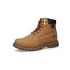 Schnürboots DOCKERS BY GERLI, Herren, Gr. 47, gold (golden tan), Nubuklederimitat, casual, Schuhe, Workerboots, Schnürstiefel mit Blockabsatz