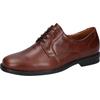 Schnürschuh WALDLÄUFER "Kuno", Herren, Gr. 8,5 (42,5), braun (cognac), Nappaleder, elegant, Schuhe, in eleganter Optik, H-Weite, Freizeitschuh, Halbschuh, Schnürschuh