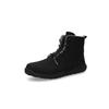 Schnürboots DOCKERS BY GERLI, Damen, Gr. 41, schwarz, Nubuklederimitat, Schuhe, Barfußschuh, Boots mit Warmfutter