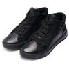 Sneakerboots ARA "ROM", Damen, Gr. 2,5, schwarz, Glattleder, Veloursleder, unifarben, casual, Schuhe, High Top Sneaker, Schnürboots in bequemer Schuhweite G (= weit)