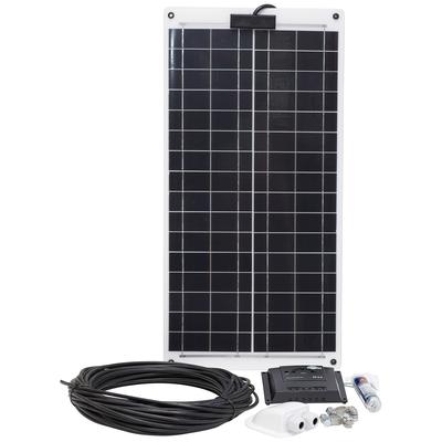 Solarmodul SUNSET "Laminat-Set 30 Watt", schwarz (baumarkt), Solarmodule, für Boote und Yachten
