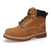 Schnürboots DOCKERS BY GERLI, Herren, Gr. 48, braun (camelfarben), klassisch, Schuhe, Winterboots, Workerboots mit Profilsohle